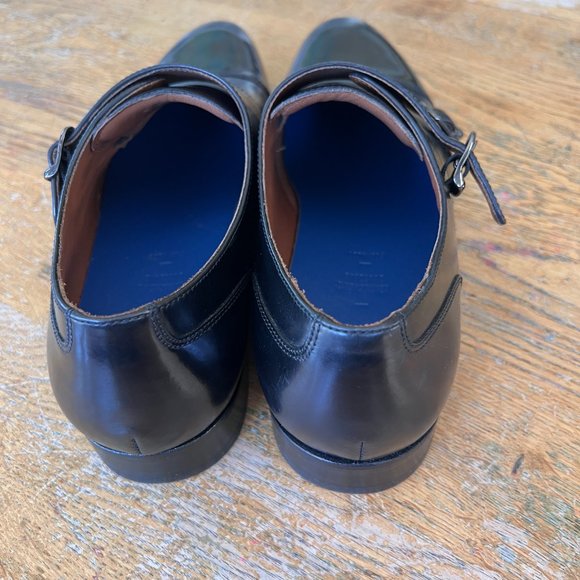 Brand NEW! Mr. B Mens's Black Leather Dress Loafer Shoe Size 10 - Picture 5 of 6